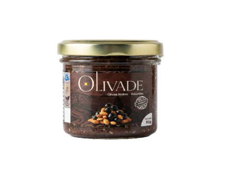 Tapenade noire et amandes 90 grammes