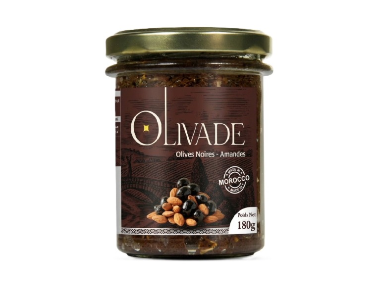 tapenade noire amande sans fond